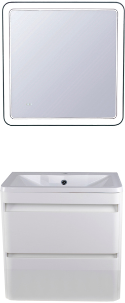 Тумба для комплекта Style Line Атлантика 60 Люкс Plus, подвесная, антискрейч