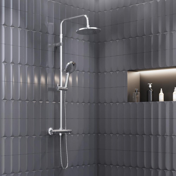 Душевая система с термостатом Damixa Jupiter, 977800000