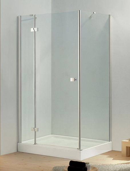 Душевой уголок Cezares Crystal AH1 100/80 C Cr L