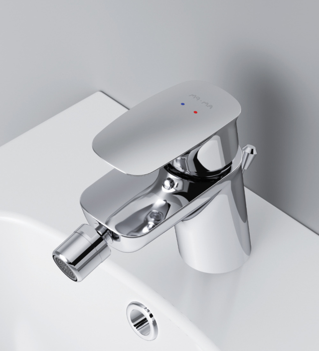 Смеситель AM.PM Spirit V2.1 F71A83100 для биде, с донным клапаном