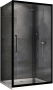 Душевой уголок ABBER Schwarzer Diamant AG30100BH-S80B