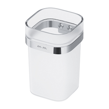 Стеклянный стакан с держателем AM.PM Func, A8F34300