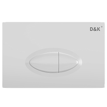 Клавиша смыва D&K белый Rhein.Marx (DB1399016)