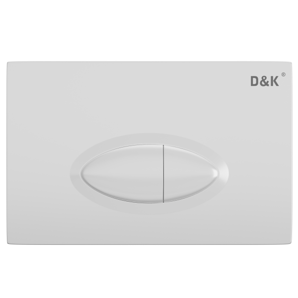 Клавиша смыва D&K белый Rhein.Marx (DB1399016)