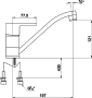 Смеситель Timo Supra 1413F для кухонной мойки