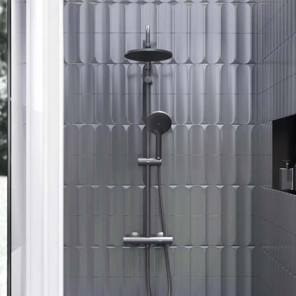 Душевая система с термостатом Damixa Jupiter, 977800300