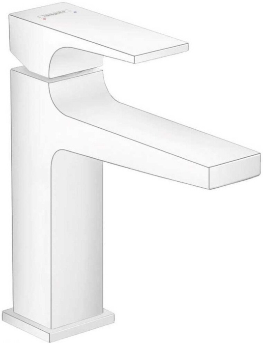 Смеситель Hansgrohe Metropol 32507700 для раковины, с донным клапаном Push-Open