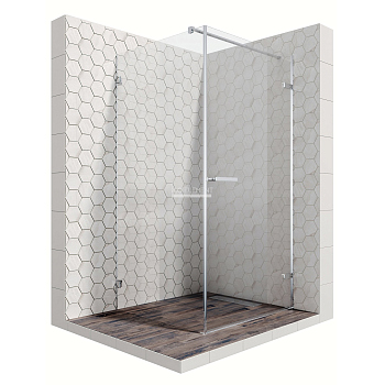Душевое ограждение Ambassador Abner 10011101R (900x900x2000)