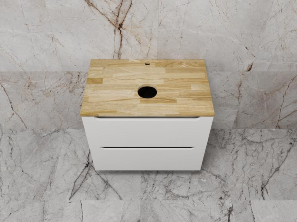 Тумба без раковины подвесная Style Line "Бали 70" БЕЛЫЙ СОФТ, ЛС-00002338