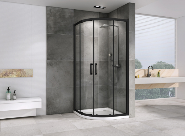 Душевой уголок ABBER Schwarzer Diamant AG01100B