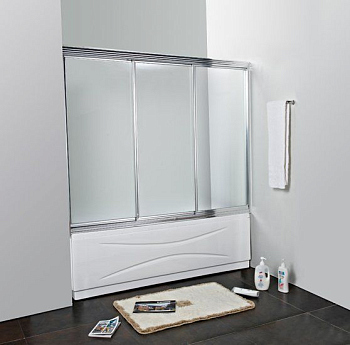 Душевая шторка Cezares Family FAMILY-V-3-170/140-P-Cr-M