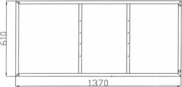 Каркас для ванны Cersanit Lorena 150