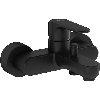 Смеситель для ванны Vitra Root Round A4272536EXP Черный матовый