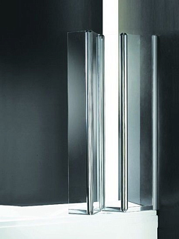 Душевая шторка Cezares Trio TRIO-V-3-120/140-P-Cr-R