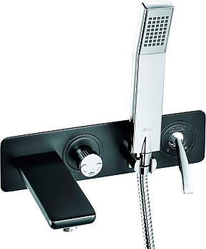 Смеситель E.C.A. Novita 104501130 С ВНУТРЕННЕЙ ЧАСТЬЮ, для ванны с душем