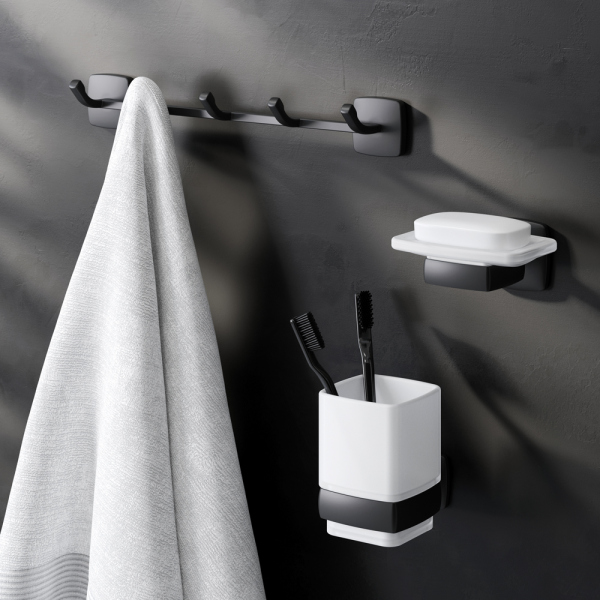 Набор аксессуаров для зоны красоты, черный AM.PM Gem, AK90B1903B