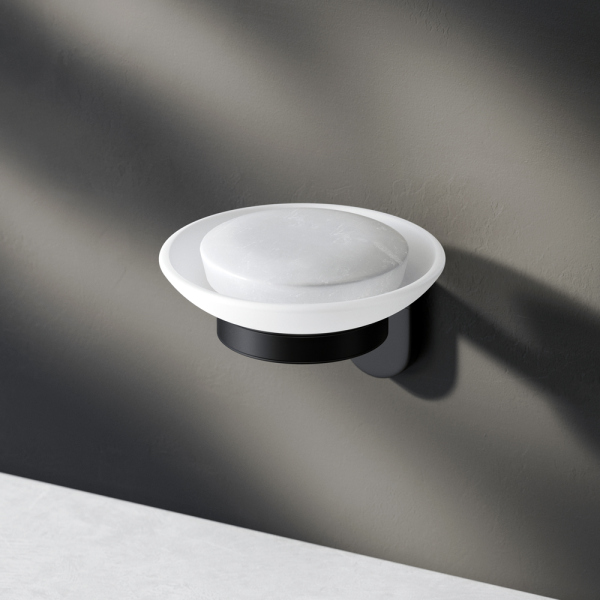 Стеклянная мыльница с настенным держателем AM.PM X-Joy, A8434222