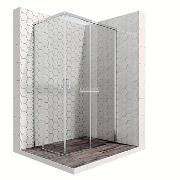 Душевое ограждение Ambassador Queen 11011106R (1200x800x2000)