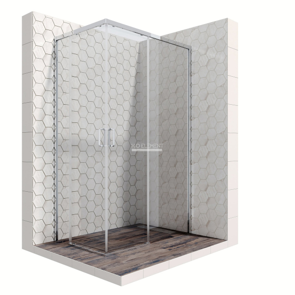 Душевое ограждение Ambassador Queen 11011106R (1200x800x2000)