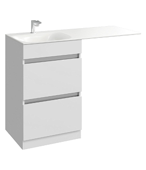 Напольная тумба без раковины AQWELLA 115 см., FOR01052