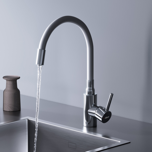 Смеситель для кухни с гибким изливом Dorff Logic, D3007633