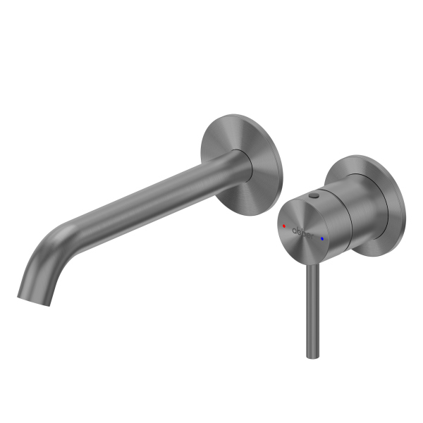 Смеситель ABBER Wasser Kreis 316 AF8112BGG-M для раковины скрытого монтажа, сталь брашированная