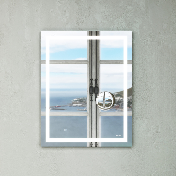 Зеркало AM.PM Gem 55 M91AMOX0553WG с подсветкой с механическим выключателем