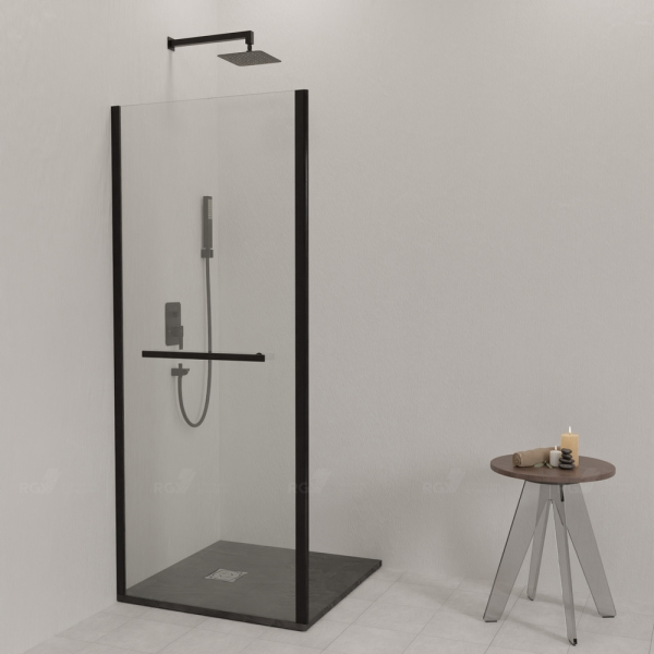 Боковая панель RGW Z-060-2B, 352206200-14, Чёрный, 100*195