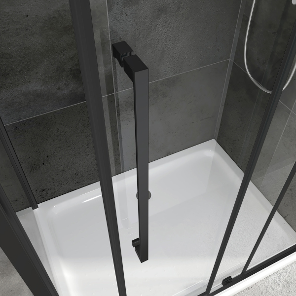Душевой уголок ABBER Schwarzer Diamant AG30170BH-S80B-S80B