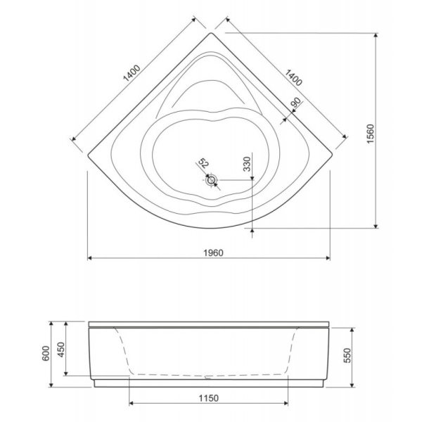 Экран Cezares Cetina 140