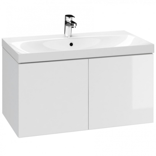 Тумба Cersanit под раковину подвесная COLOUR 80 белый