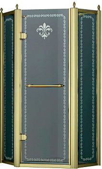 Душевой уголок Cezares Retro RETRO-P-1-90-CP-Br-L