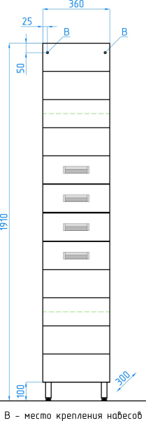Колонна Style Line Ирис, ЛС-00000195