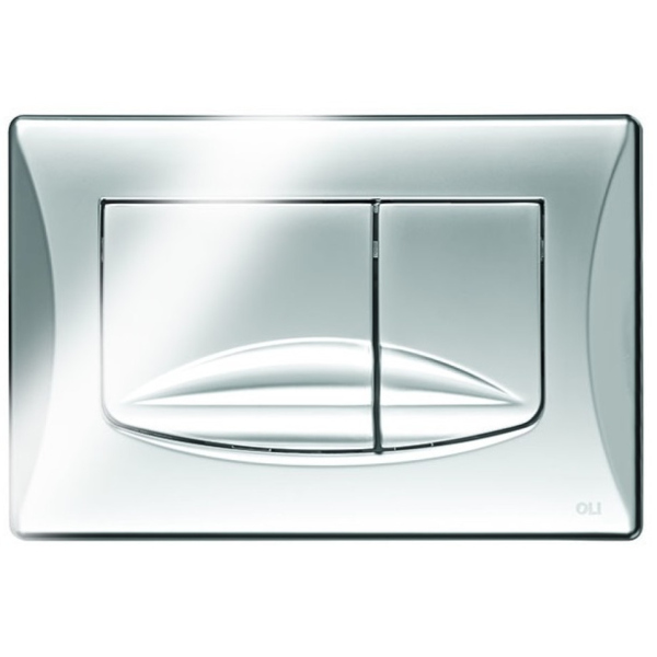 Кнопка смыва OLI River Dual 638504 хром
