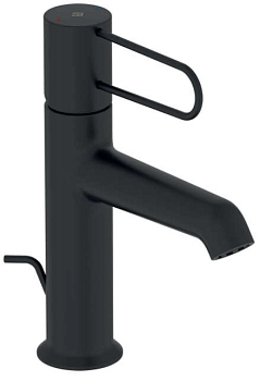 Смеситель для раковины Jacob Delafon Odeon Rive Gauche E21028-BL-BL черный