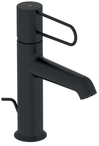 Смеситель для раковины Jacob Delafon Odeon Rive Gauche E21028-BL-BL черный