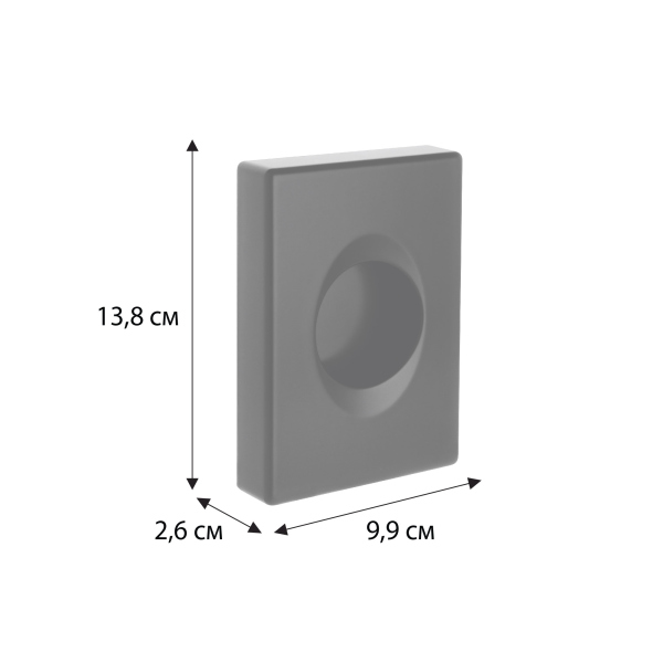 Диспенсер для гигиенических пакетов Fixsen HOTEL пластик черный (FX-31028B)