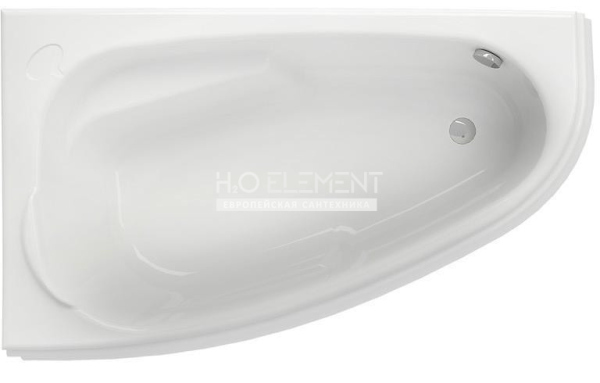 Акриловая ванна Cersanit JOANNA 160х95 WA-JOANNA*160-L левая