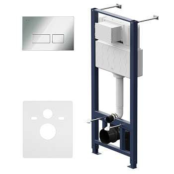 Инсталляция для подвесного унитаза с пневматической клавишей Pro S AM.PM Pro, I012704.7051