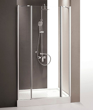 Душевая дверь в нишу Cezares Triumph-B-13-100+60/30-C-Cr-R