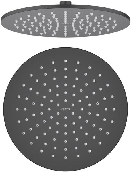 Верхний душ Aquatek AQ2077MB Черный матовый