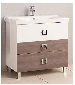 Тумба под раковину Акватон Стамбул 1A145901ST580, цвет Белый, лиственница