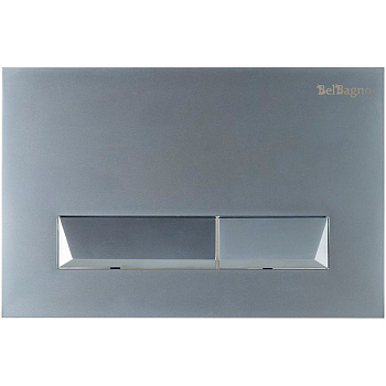 Кнопка смыва BelBagno MARMI, цвет-хром матовый, BB011-MR-CHROME.M