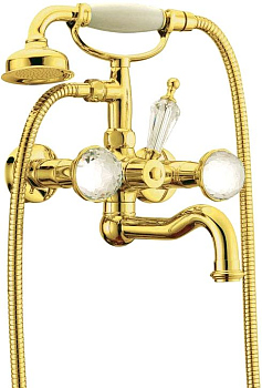 Смеситель Boheme Imperiale Presente 333 для ванны с душем