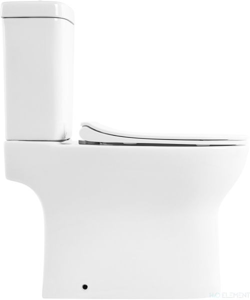 Унитаз-компакт BelBagno Steam BB130CPR безободковый (готовый набор)