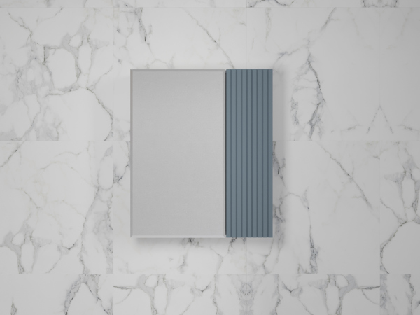 Зеркальный шкаф Style Line «Стокгольм» 60 см графит софт, ЛС-00002319