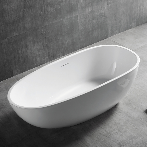 Акриловая ванна ABBER AB9356-1.5 белая