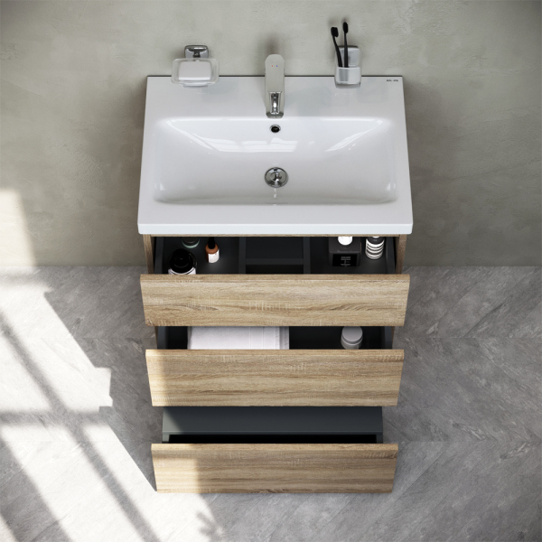 Тумба без раковины напольная AM.PM Gem S, M91FSX0602OF