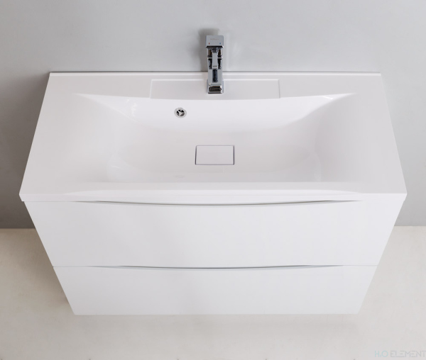 Тумба с раковиной Belbagno MARINO, MARINO-900-2C-PIA-BL-P+ BB900/450-LV-MR-PR (готовый набор)