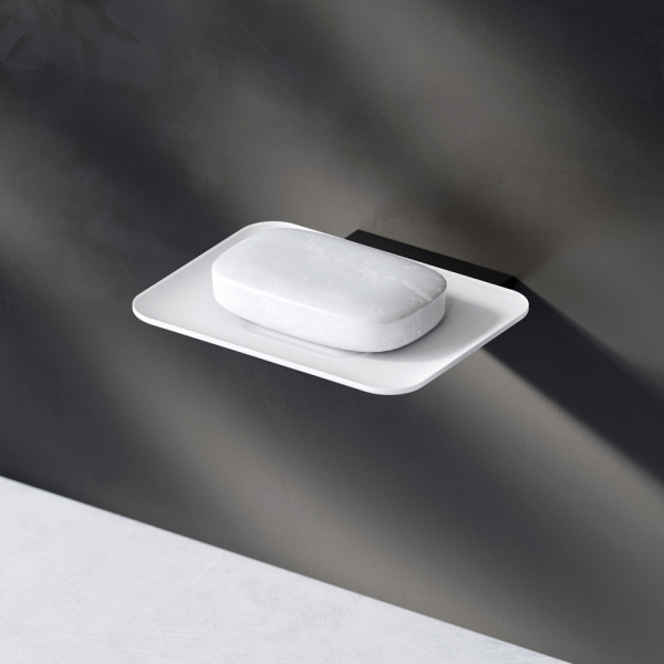 Стеклянная мыльница с настенным держателем AM.PM Inspire V2.0, A50A34222